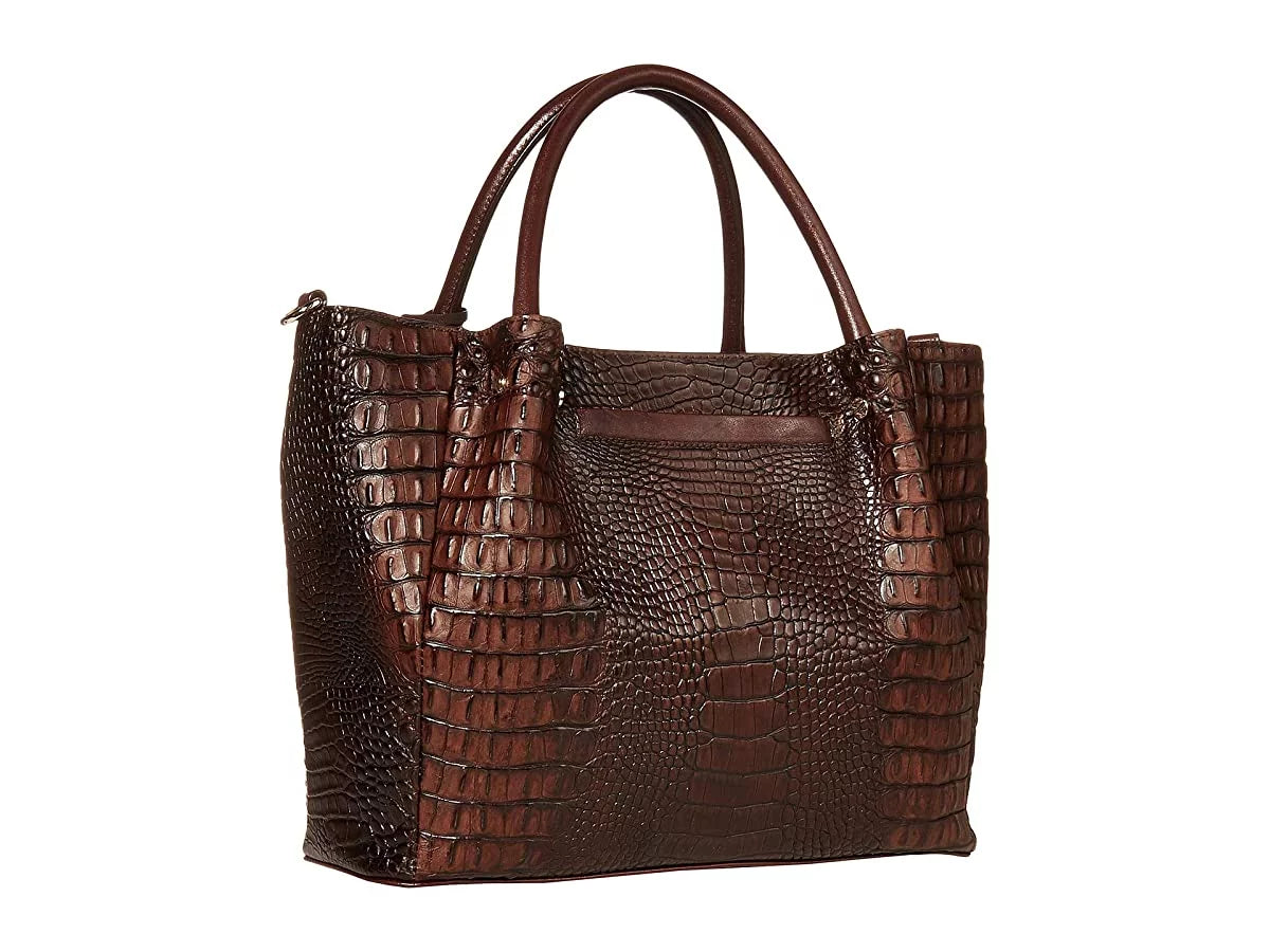 Brahmin small mallory cocoa sparrow