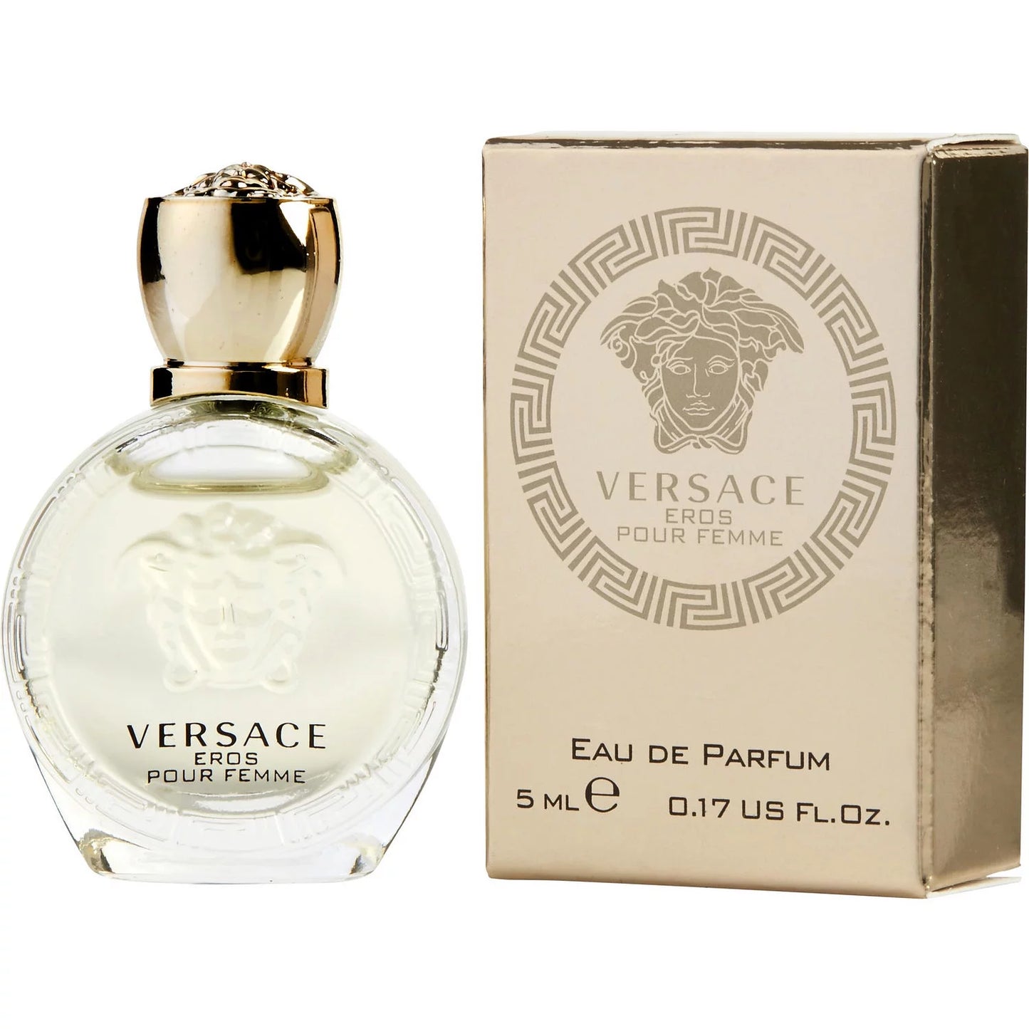 Versace eros men edt, eros women edp, dylan turquoise femme  - 5ml 3pk kit