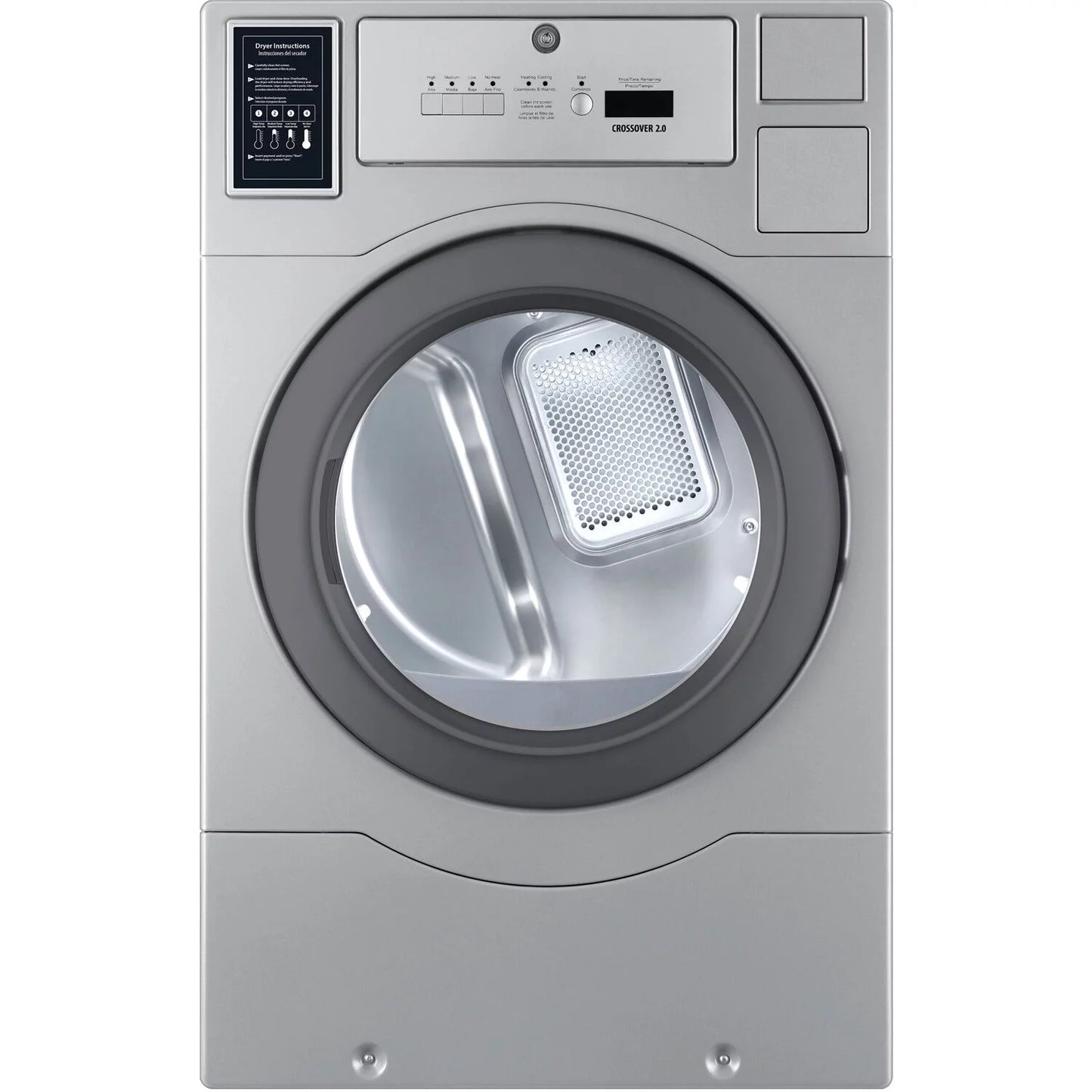 Crossover crossover 2.0 coin-operated electric dryer with top controls