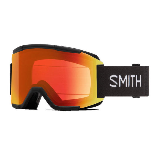 Smith squad chromapop everyday red mirror snow goggle