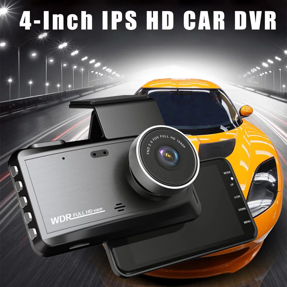 4.0\\\" full hd 1080p car dvr rear view reversing camera car video recorder