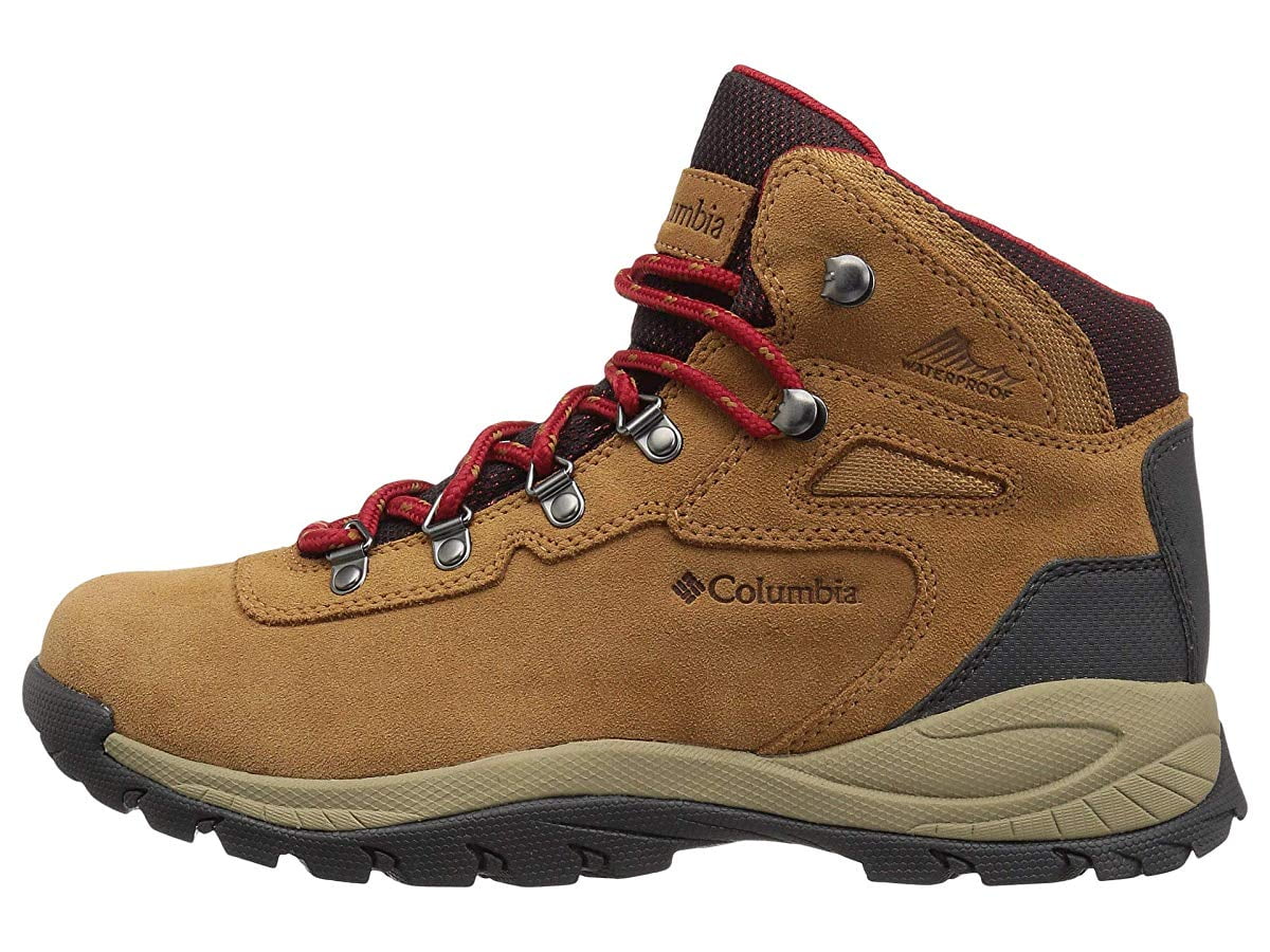 Columbia newton ridge plus waterproof amped elk/mountain red