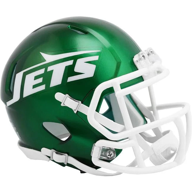 Riddell  replica mini speed style on-field alternate 2023 tribute legacy   york jets helmet