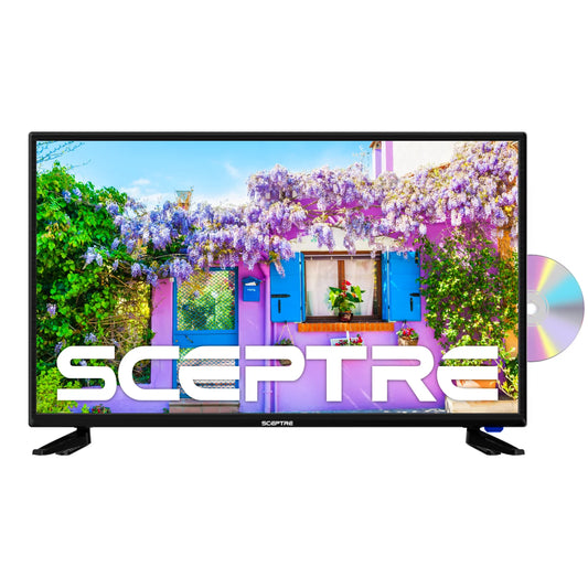 Sceptre 32" class 720p hd led tv with built-in dvd player e325bd-sr