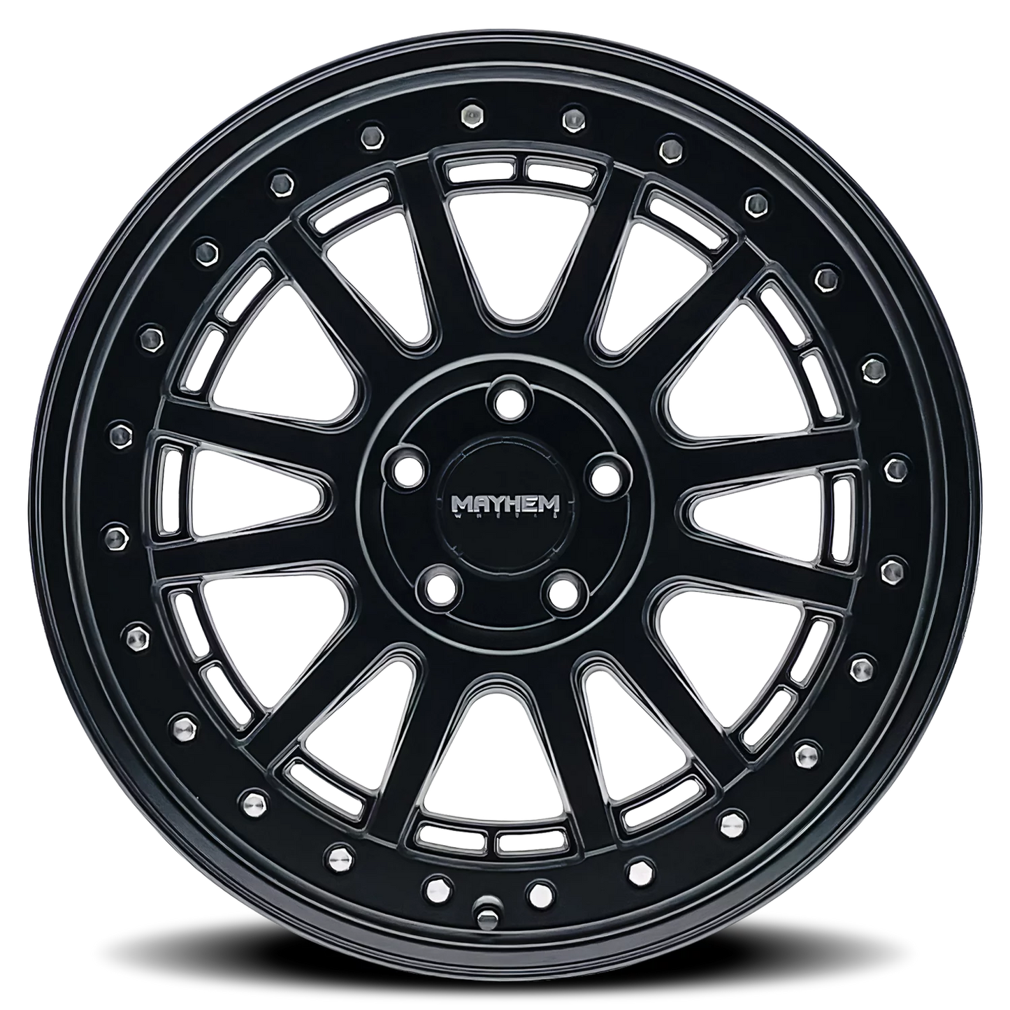 20x9 mayhem 8305 compass matte black wheel 6x5.5 (0mm)