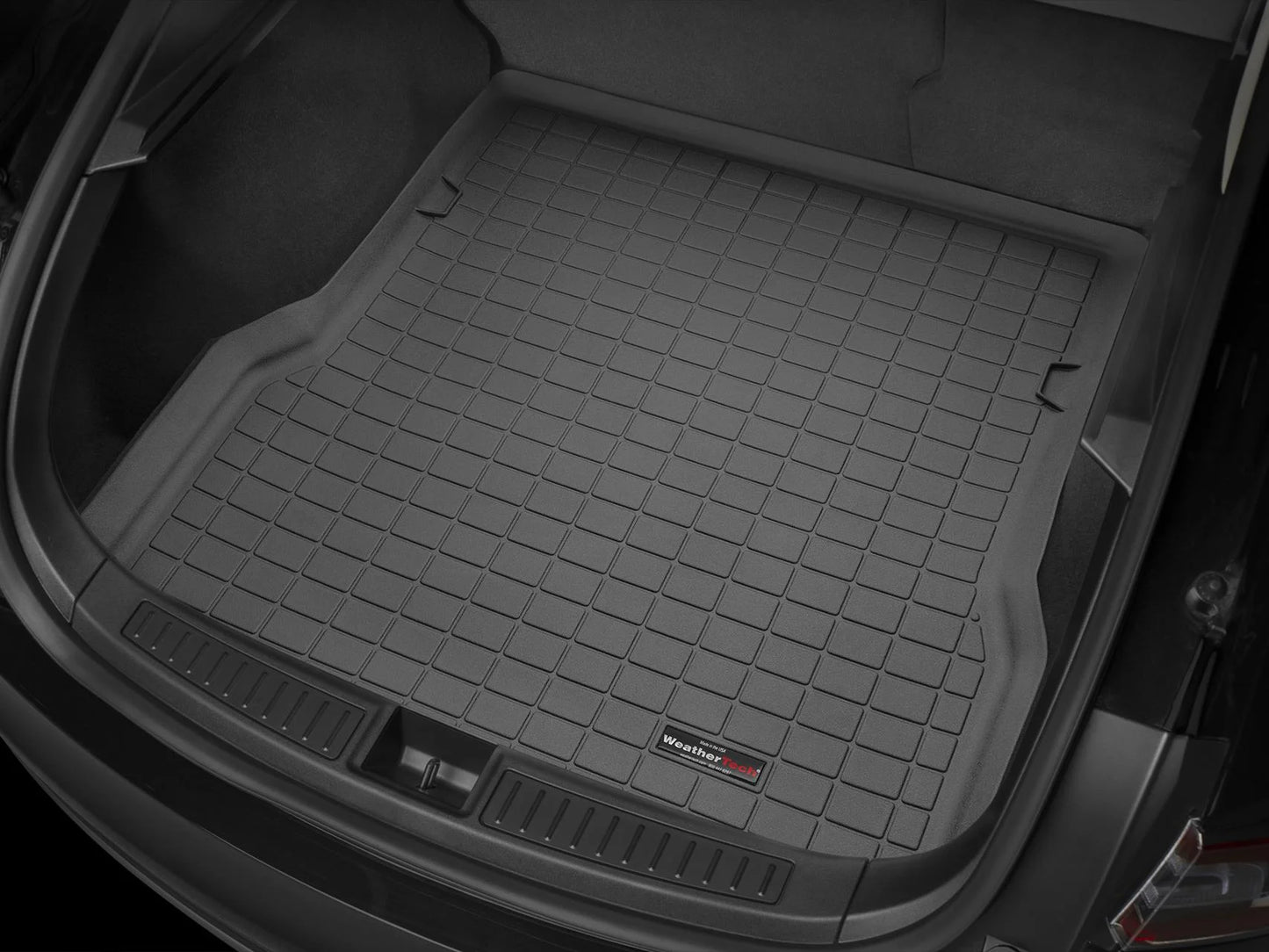 Weathertech cargo trunk liner compatible with 2014-2015 toyota highlander - behind 2nd row seating, black