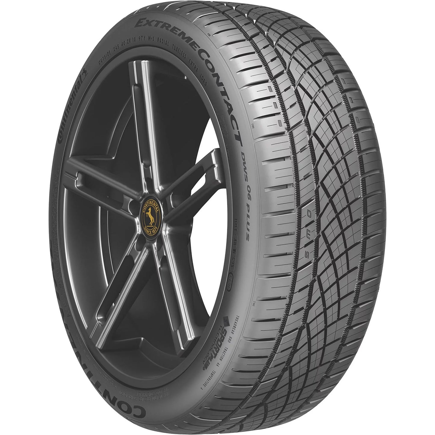 Continental extremecontact dws06 plus all season 225/45zr18 91y passenger tire fits: 2011-15 chevrolet cruze ltz, 2012 toyota camry xle