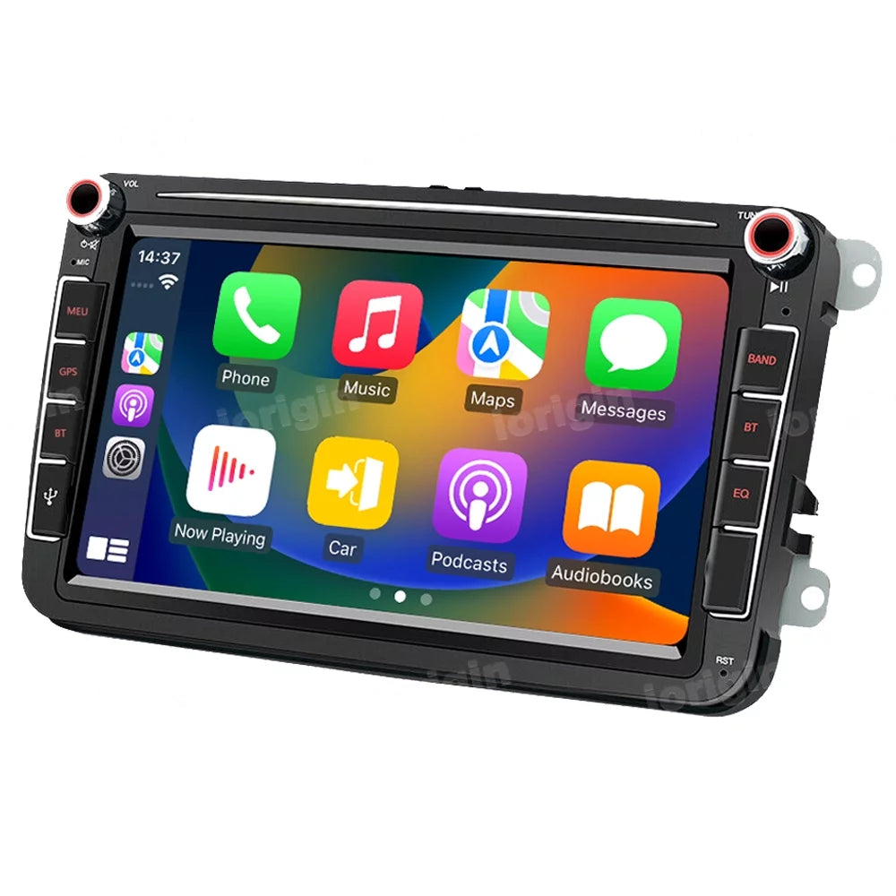 8" car stereo radio player for vw volkswagen jetta golf 5 6 passat apple carplay