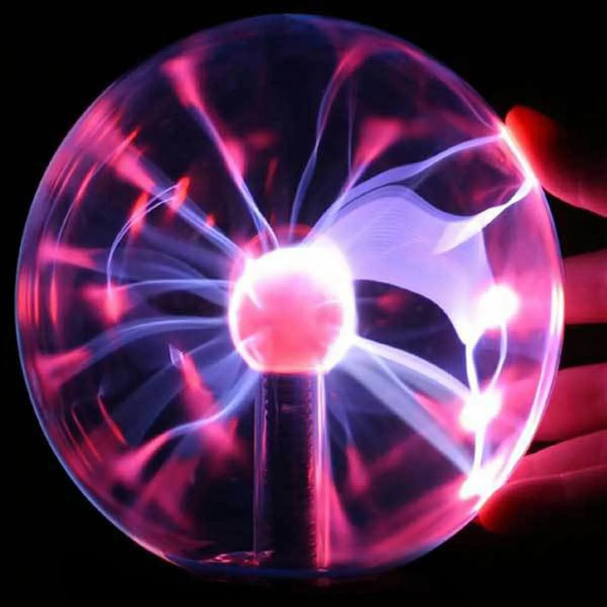 Creative motion industries 7 in. plasma ball room ,table lamp