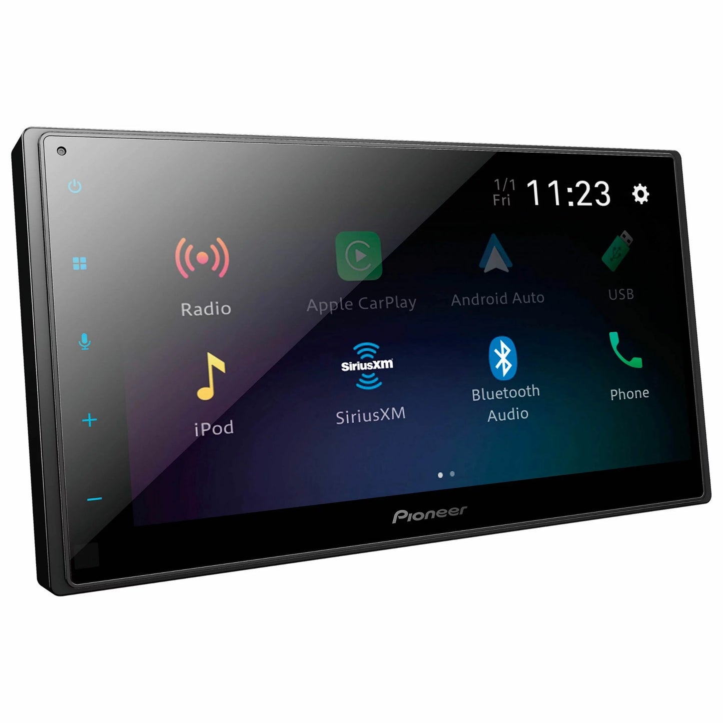 Restored premium pioneer dmh1770 6.8" capacitive glass touchscreen, bluetooth and back-up camera ready digital media receiver (refurbished)