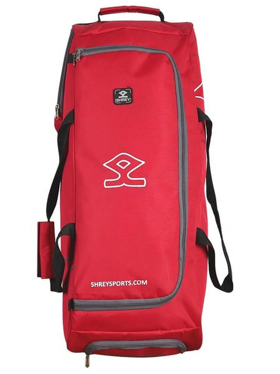 Shrey kare wheelie bag 2022- red