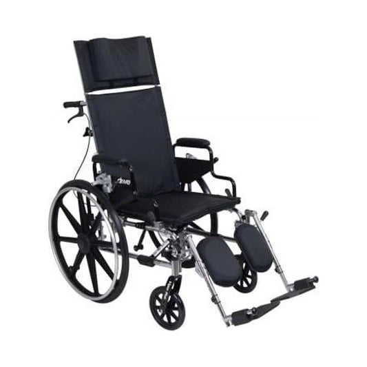 Viper plus gt 18'' reclining wheelchair with desk arms