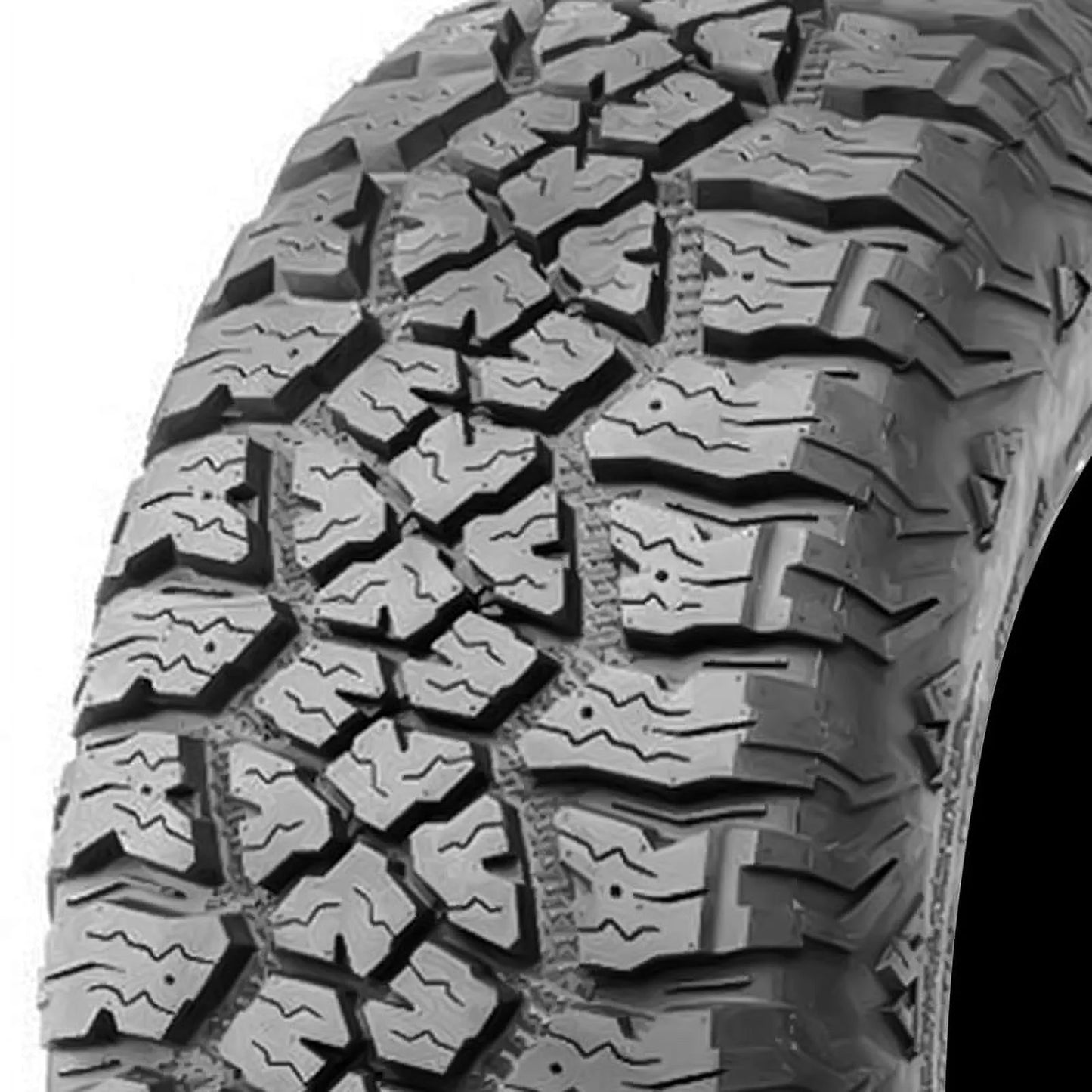 Terra raider a/t- x ku-257 lt37x12.50r17 124q e tire