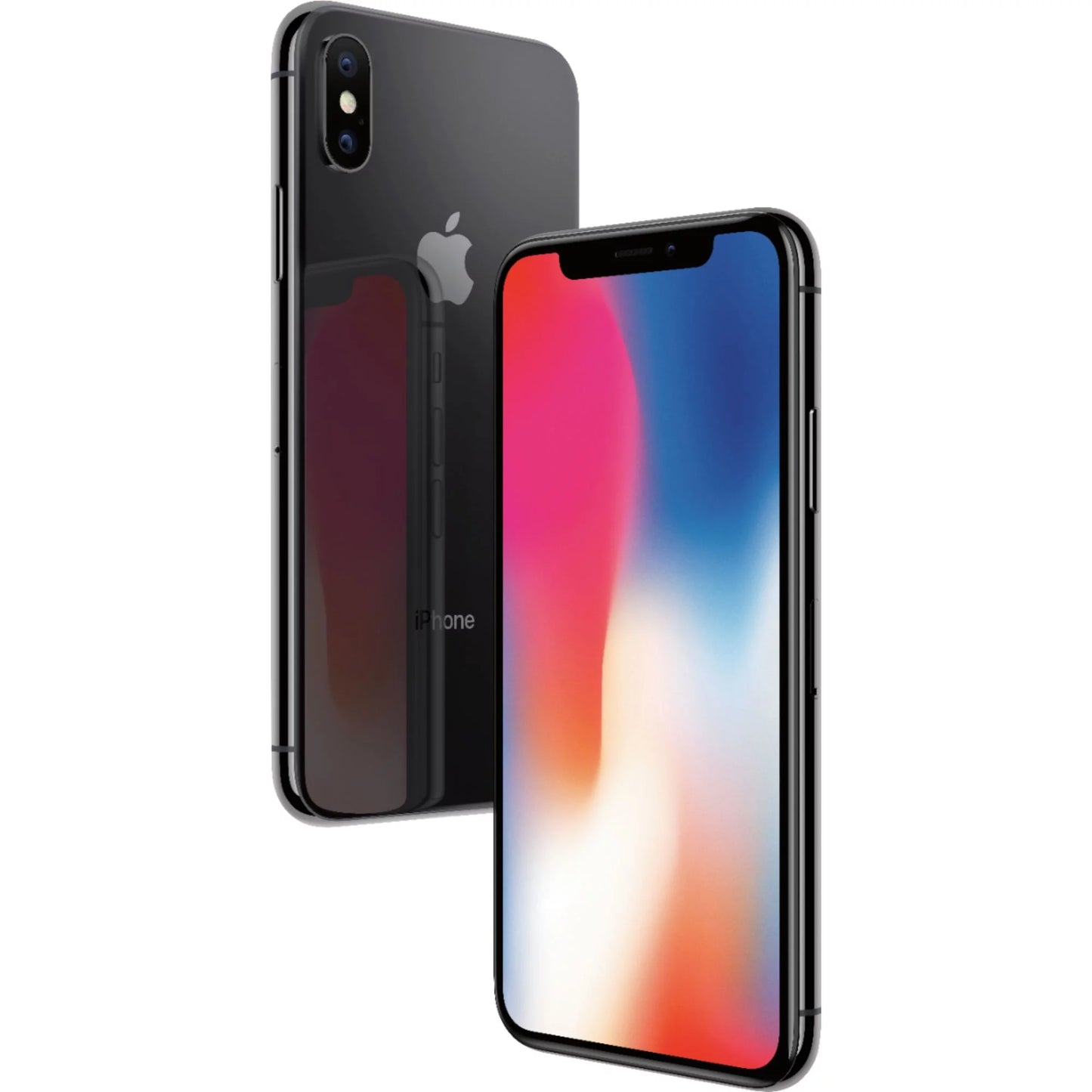 Restored apple iphone x a1901 256gb space gray at&t t-mobile gsm unlocked (refurbished)