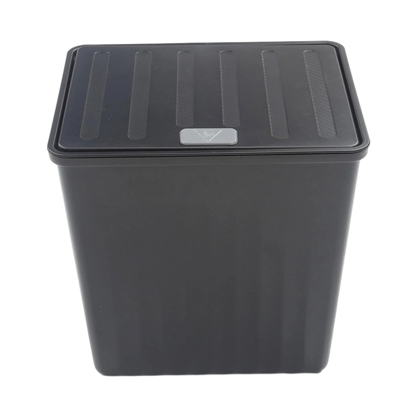 Car trash bin backseat storage box easy to install with lid rear center console organizer car seat trash can for model y