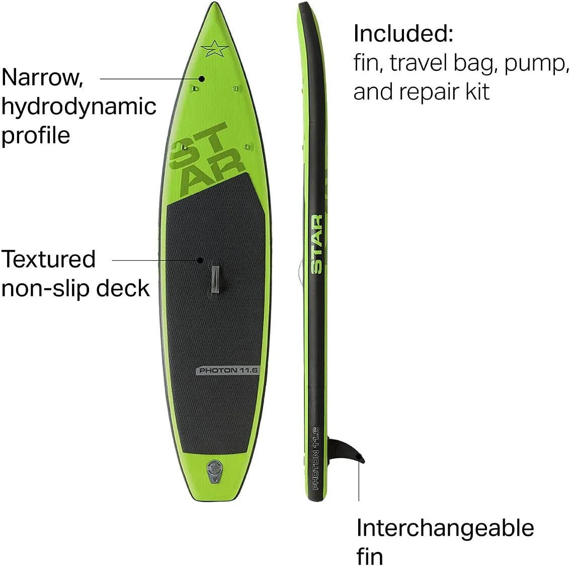 Star photon 11.6 inflatable sup board