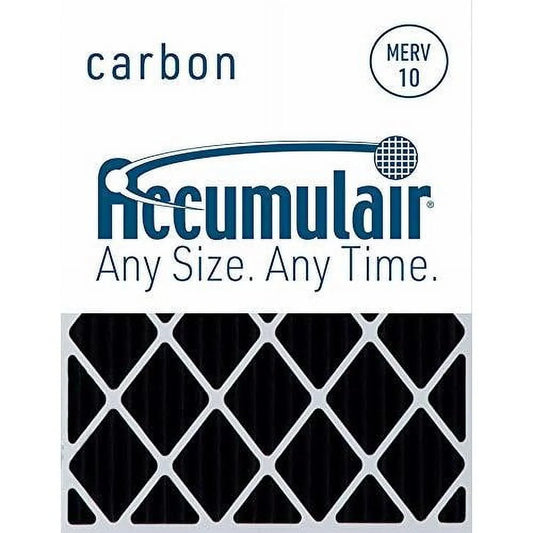 Carbon 14.5x19x1 (actual size) odor eliminating air filter/furnace filter