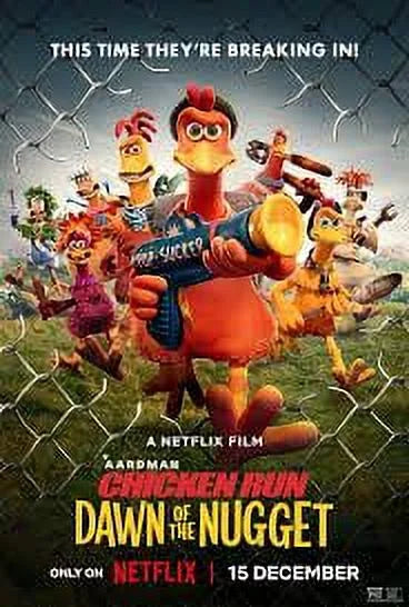 Chicken run: dawn of the nugget (2023) english movie dvd