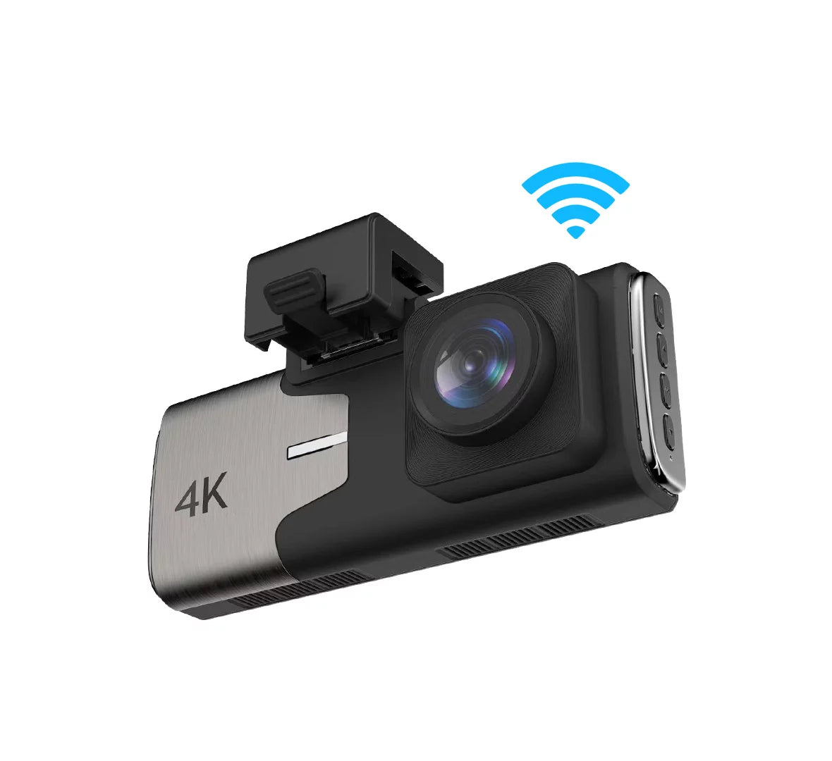 3.99 inch 4k 2160p car dvr camera front rear dash cam dual lens ultra hd wifi gps view night vision cycle recording 1080p video recorder