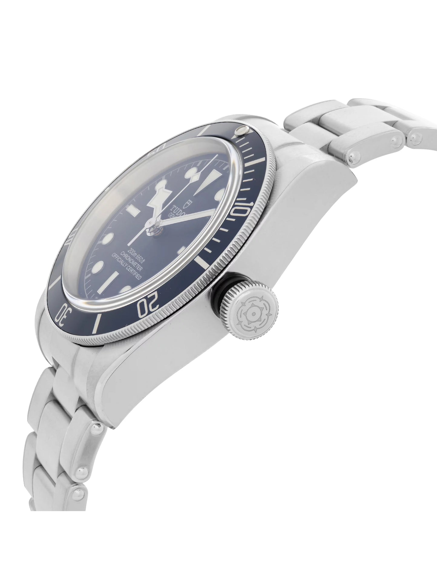 Tudor black bay fifty-eight steel blue dial automatic mens watch m79030b-0001