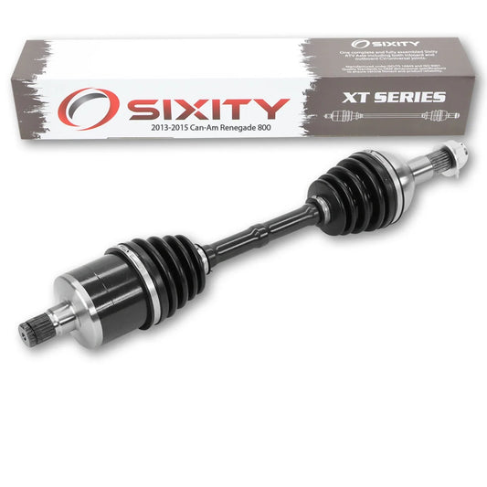 Sixity xt rear left axle compatible with can-am renegade 800 2013-2015 - efi std xxc 4x4