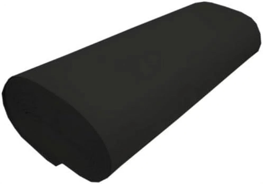 Black craft felt - 72" x 5 yd x 1/16"