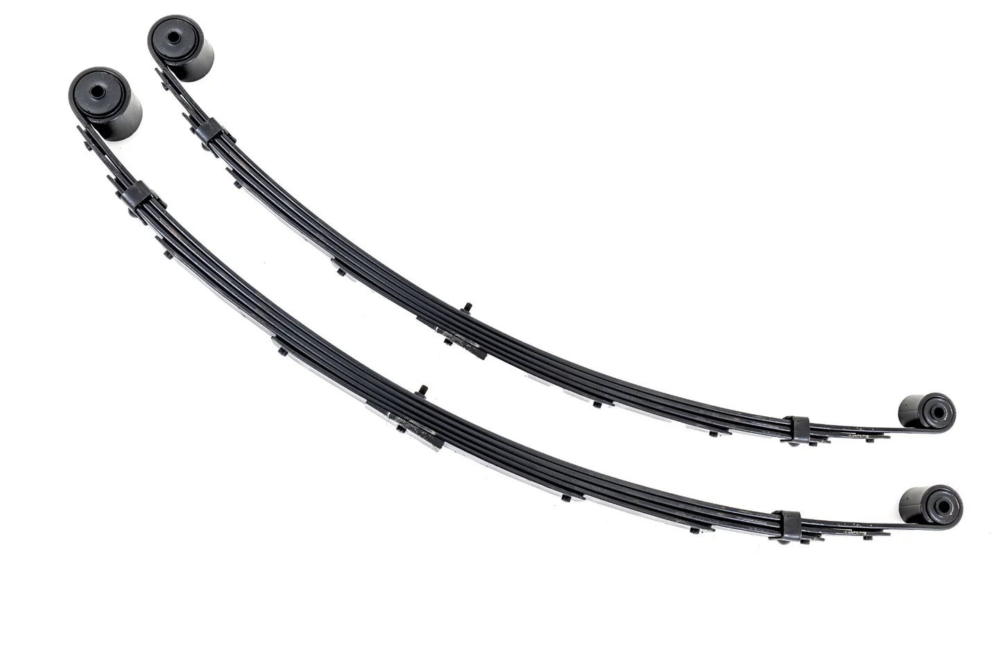 Rough country 3" rear leaf springs for 1984-2001 jeep cherokee xj - 8024kit