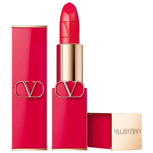 Valentino rosso valentino high pigment refillable lipstick - 404r heart bloom - poppy orange