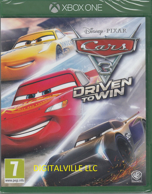 Cars 3 driven to win xbox one brand new factory sealed disney pixar