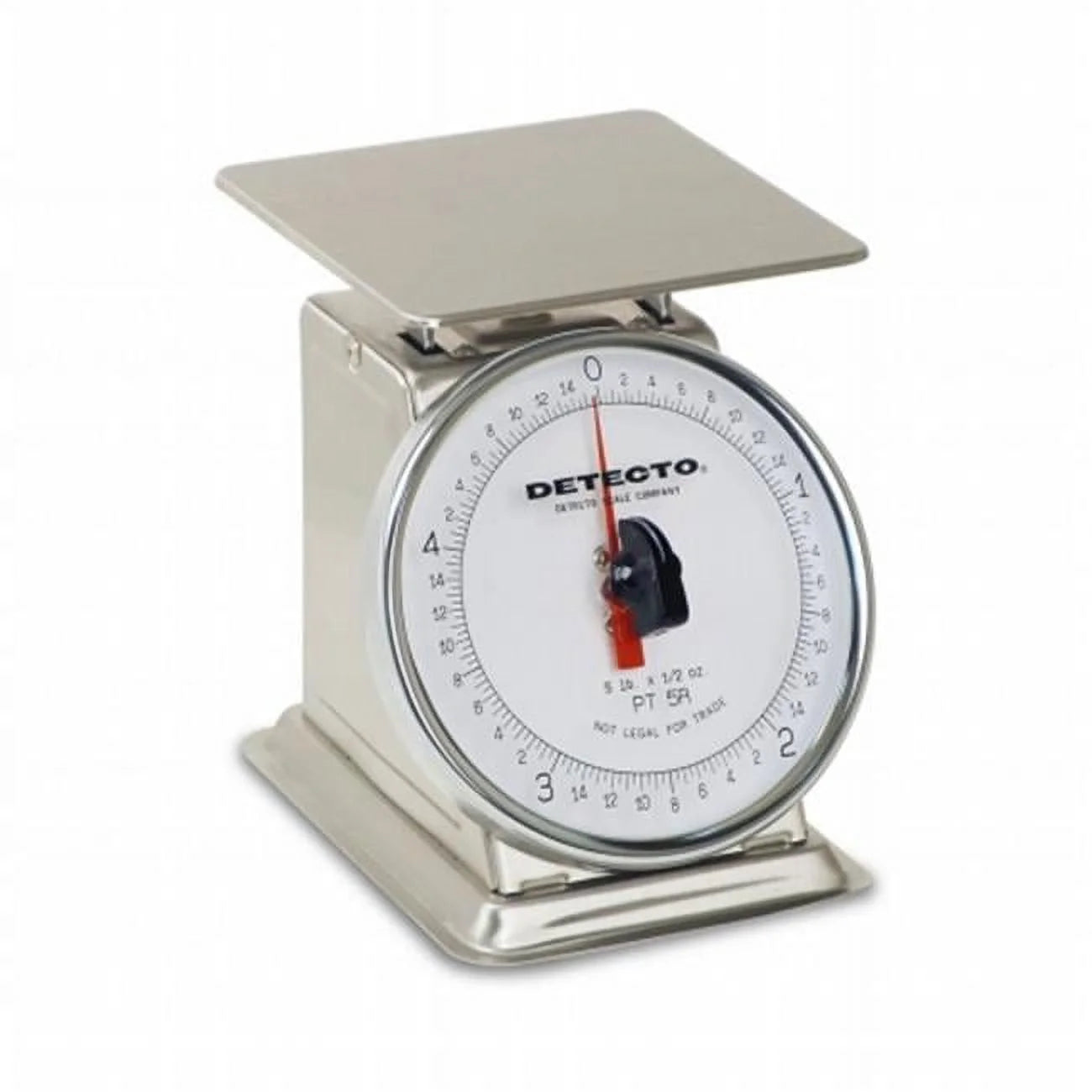 Cardinal scales pt-500srk top rotating dial scale - stainless steel