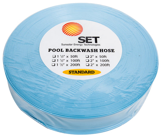 Swimming pool 1.5" backwash discharge hose - 200 ft long