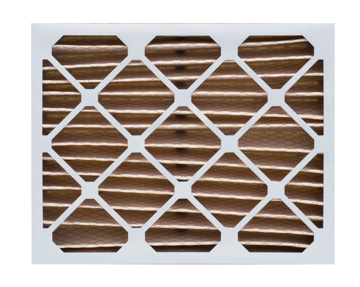 Aerostar 12x24x4 merv  11, pleated air filter, 12 x 24 x 4, box of 6, made in the usa