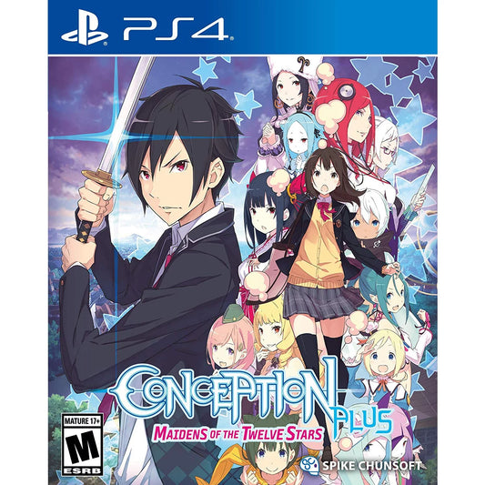 Conception plus: maidens of the twelve stars, spike chunsoft, playstation 4, 811800030148