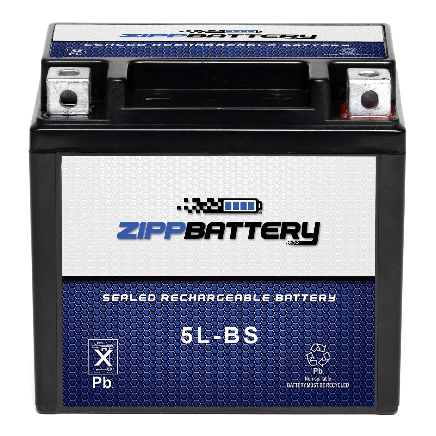 Zipp battery ytx5l-bs atv battery for arctic cat 90cc dvx90, utility 2008