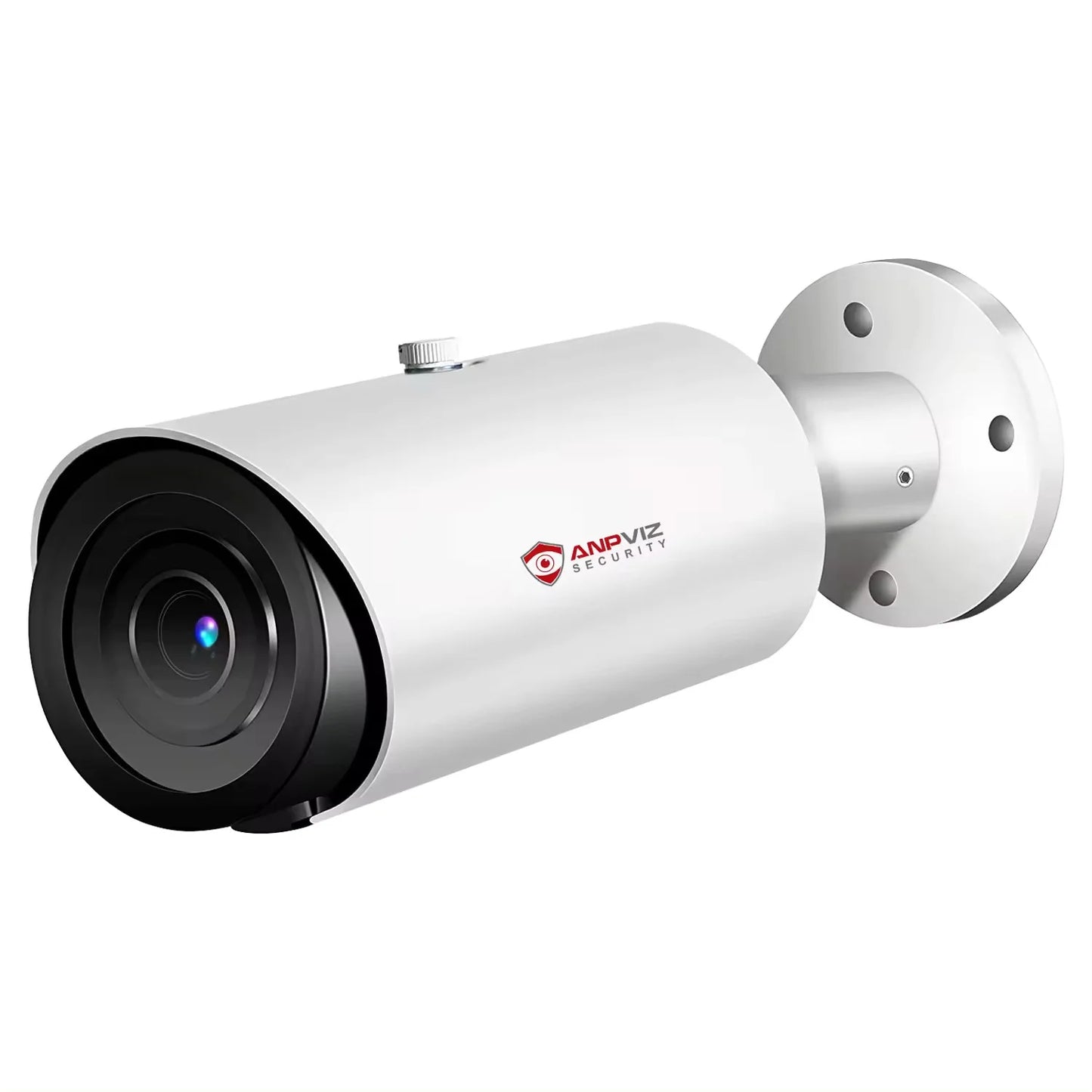 Anpviz 5mp bullet camera 4x zoom camera support human vehicle detection 30m ir distance built in mic h.265 ip66