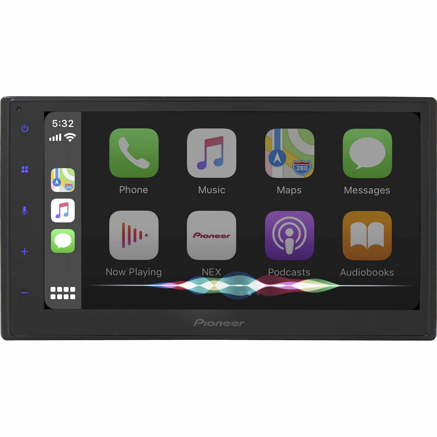 Restored premium pioneer dmh1770 6.8" capacitive glass touchscreen, bluetooth and back-up camera ready digital media receiver (refurbished)