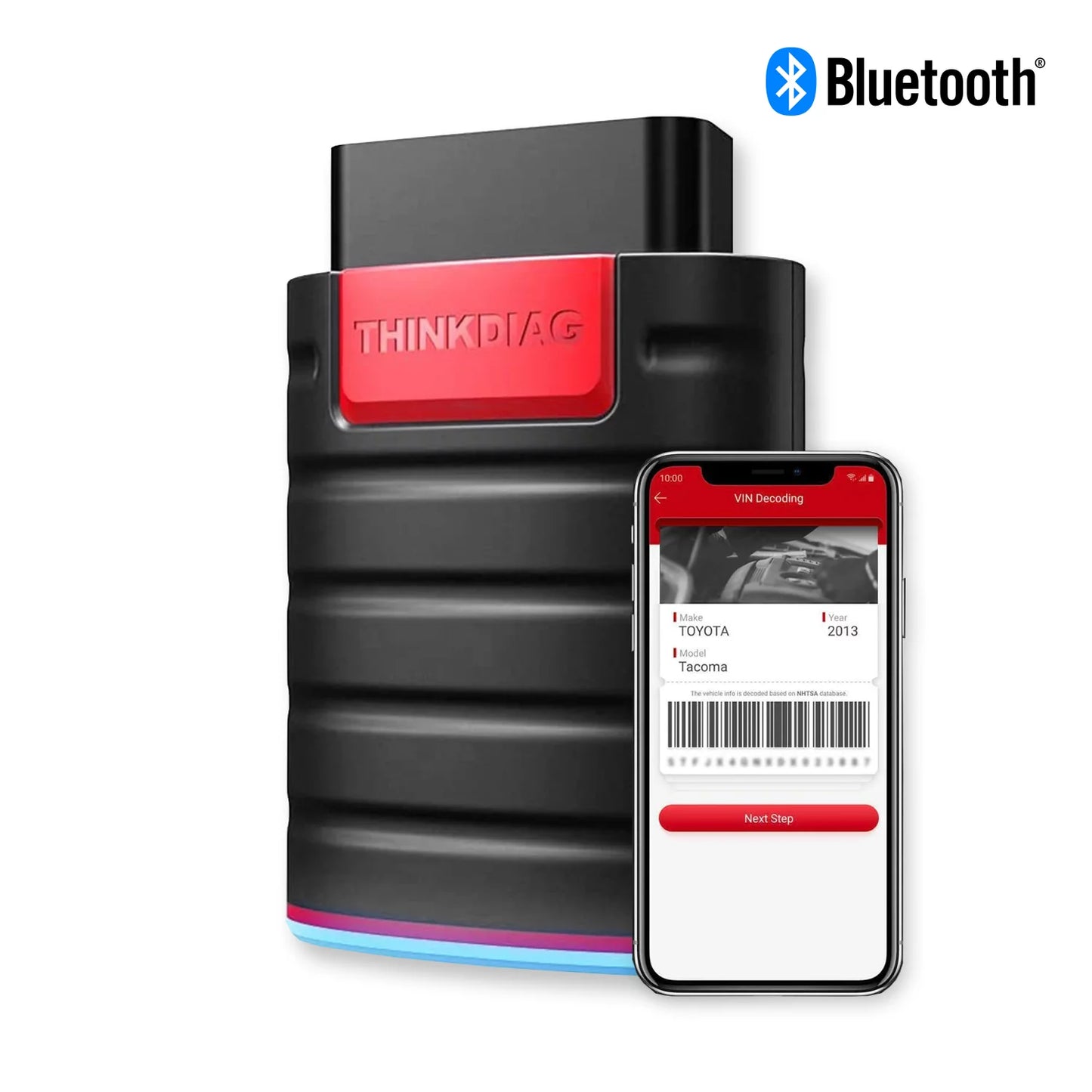 Bluetooth obd2 scanner full systems car diagnostic tool code reader (2 year software included) 15 maintenance functions for cars since 1996- thinkcar  thinkdiag