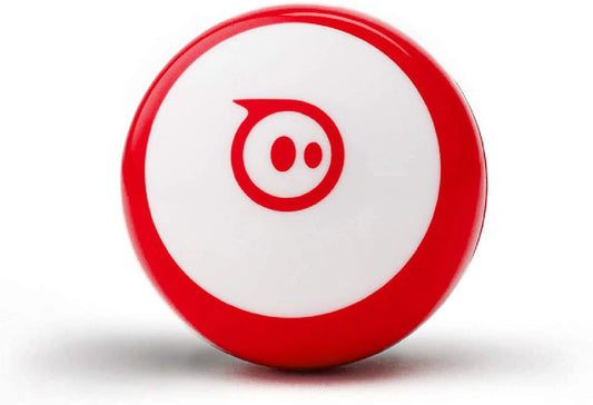 Sphero mini (red) app-enabled programmable robot ball - stem educational toy for kids ages 8 & up - drive, game & code play & edu app