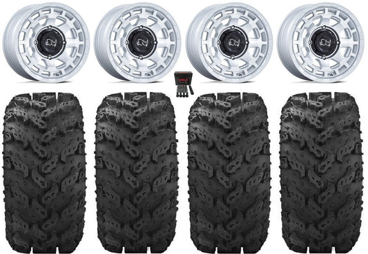 Black rhino chamber 14" wheels si 30" reptile tires kawasaki mule pro fxt