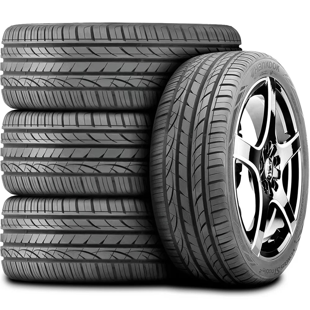 Set of 4 (four) hankook ventus s1 noble2 235/55r17 zr 99w a/s high performance tires fits: 2014-17 ford escape se, 2011-12 chevrolet impala ltz