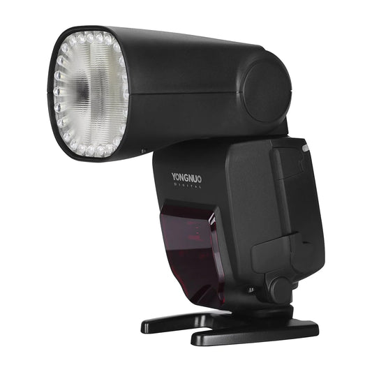 Yongnuo yn650ex-rf camera flash speedlite ettl speedlight built-in 2.4g wireless 1/8000s high-speed sync with lcd display hot shoe replacement for canon 5dii, iii, , 6d, 60d, 6dii, 7d, 7dii,