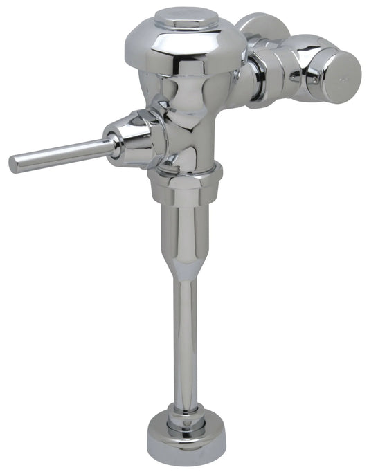 Zurn z6003av-ews aquavantage 0.5 gpf manual urinal flushometer for 3/4" top spud - chrome