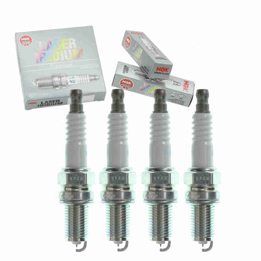 4 pc ngk 93618 laser iridium spark plugs for 68070507ac sp070507ac spsp070507ac ignition wire secondary fits select: 2012-2019 fiat 500, 2013-2016 dodge dart