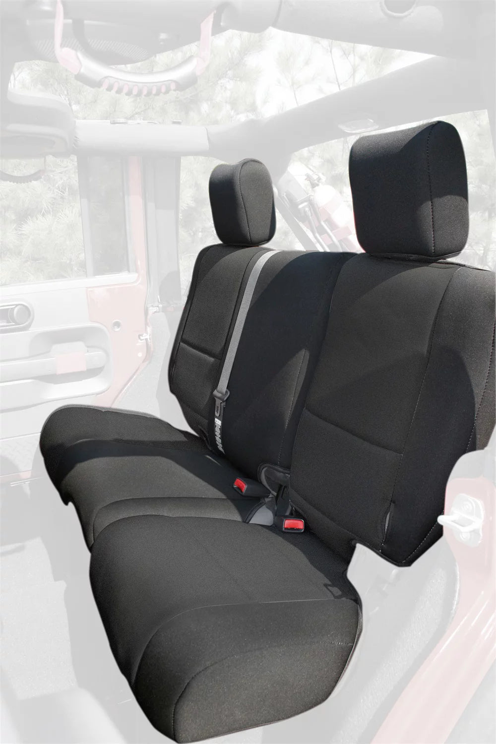 Rugged ridge by realtruck | 13296.01 seat cover kit, black; 2011-2018 jeep wrangler jk, 2 door compatible with select: 2011, 2015-2018 jeep wrangler unlimited