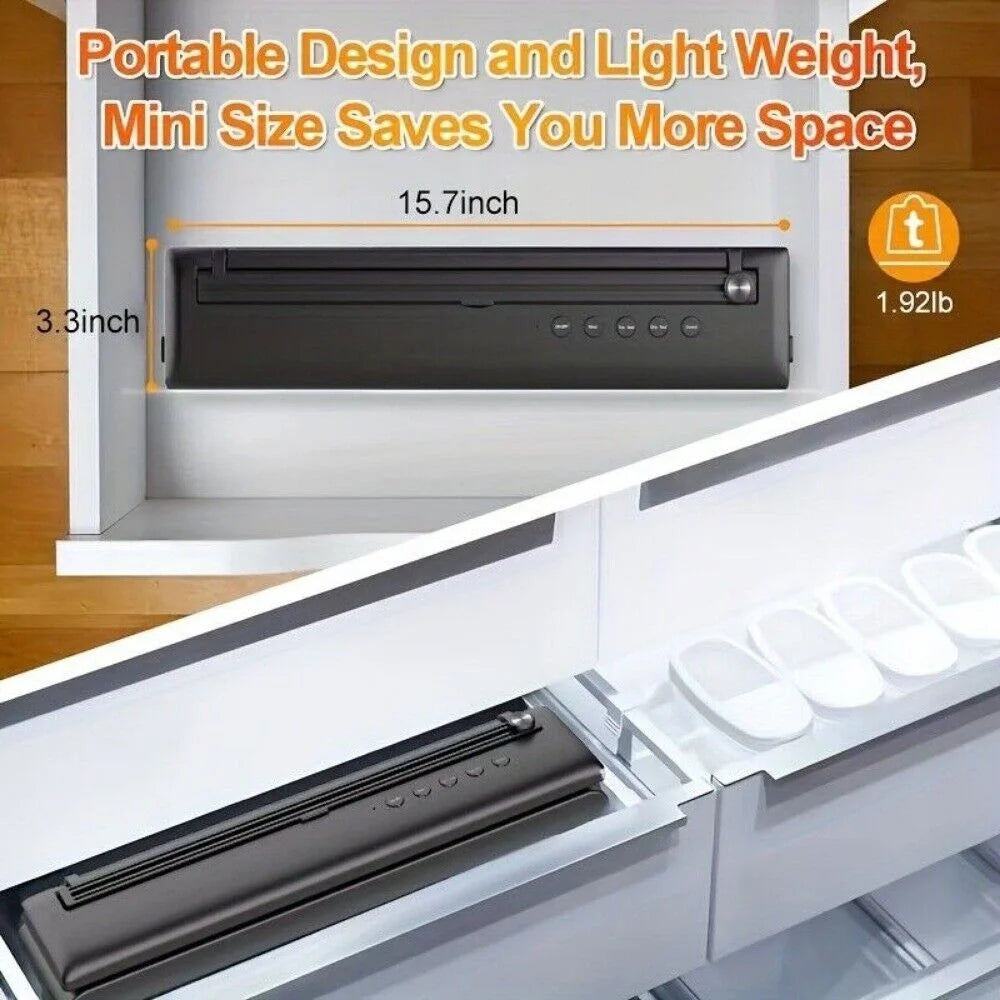 Vacuum sealer machine food preservation storage saver automatic with seal bag