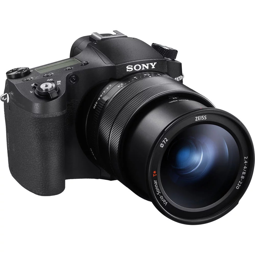 Sony cyber-shot dsc-rx10 iv digital camera + 4k monitor + rode videomic + more