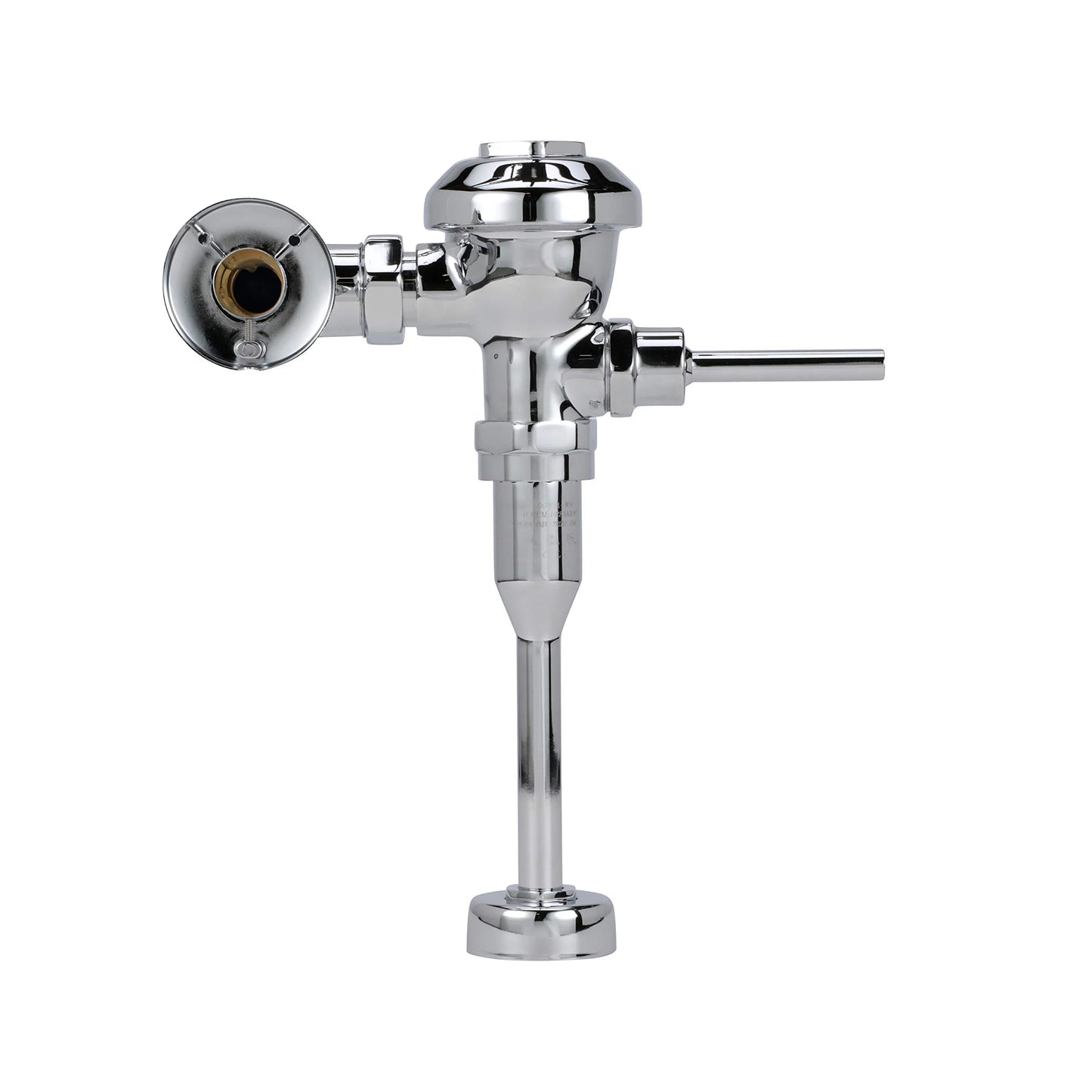 Zurn z6003av-ews aquavantage 0.5 gpf manual urinal flushometer for 3/4" top spud - chrome