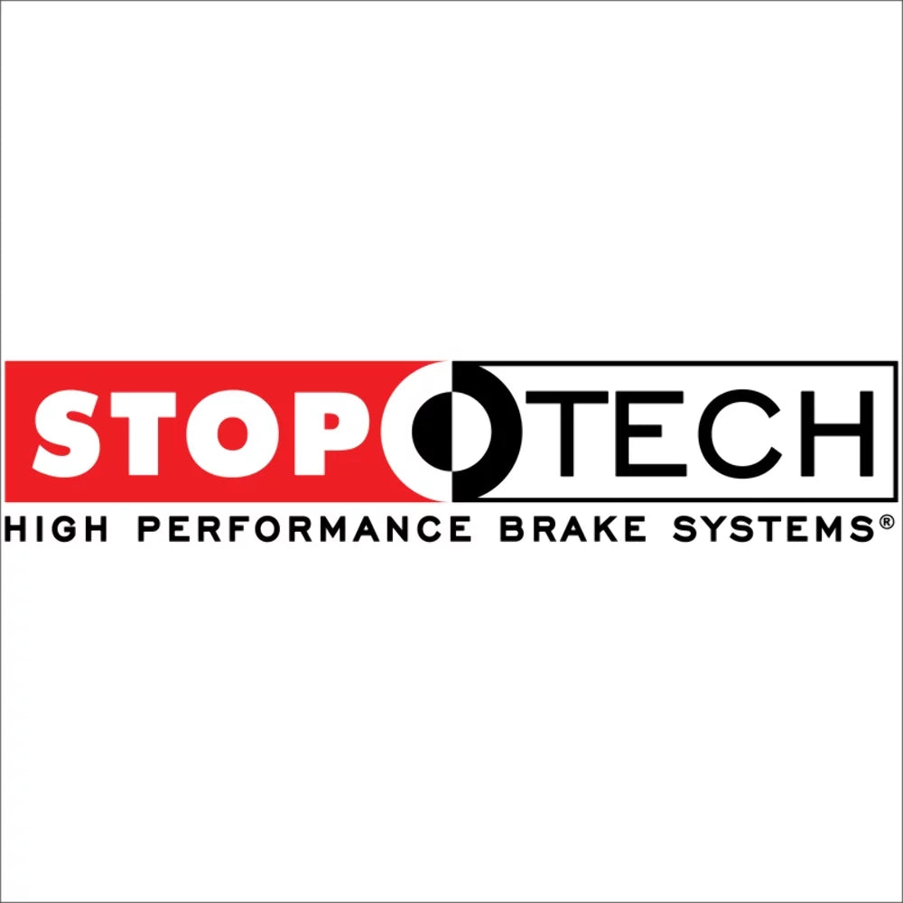 Stoptech 126.40087sl sport slotted rotor - rear left fits select: 2017-2023 honda cr-v, 2015-2020 acura tlx