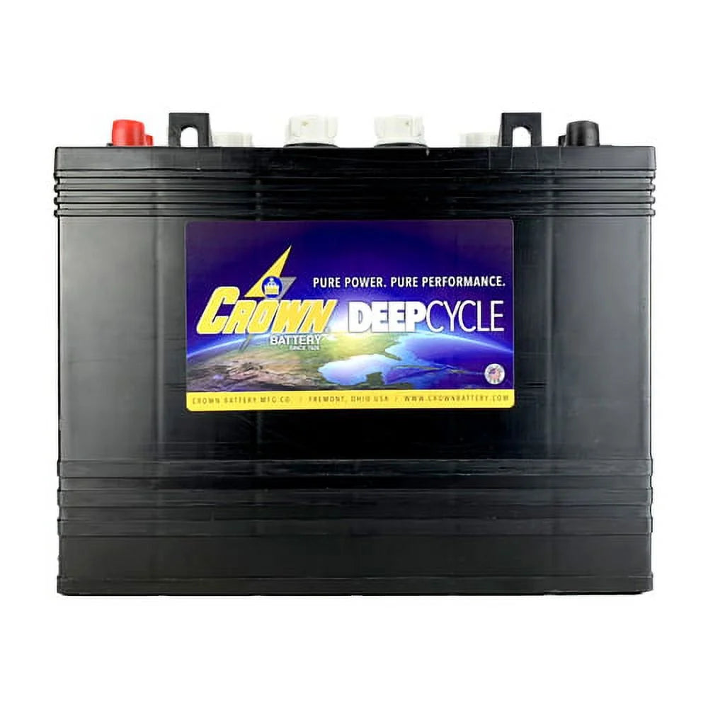 Crown replacement battery for trojan t1275 150 ah deep cycle battery x4