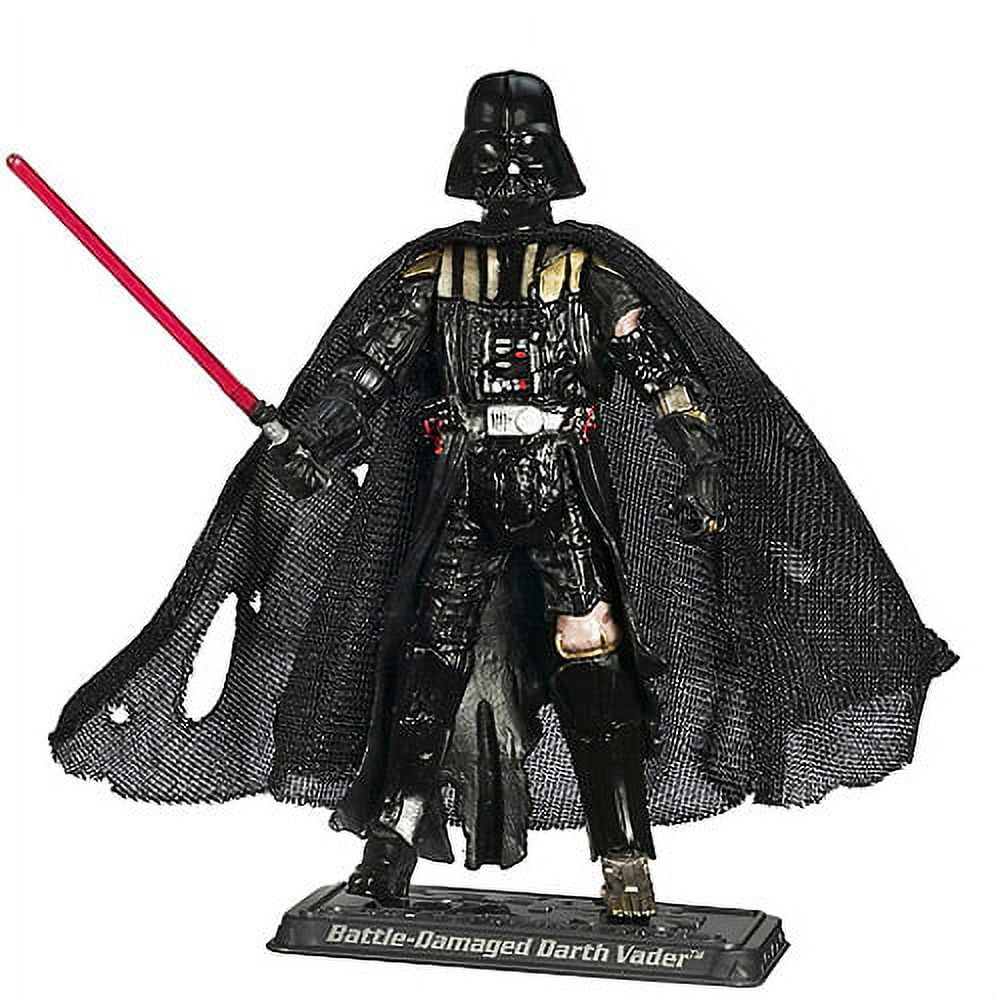 Star wars 30th anniversary force (2007) unleashed battle-damaged darth vader figure